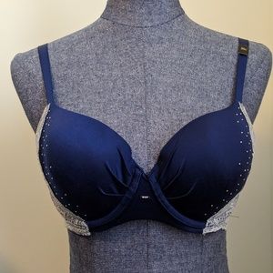 Victoria Secret Lined Demi 36 C bra